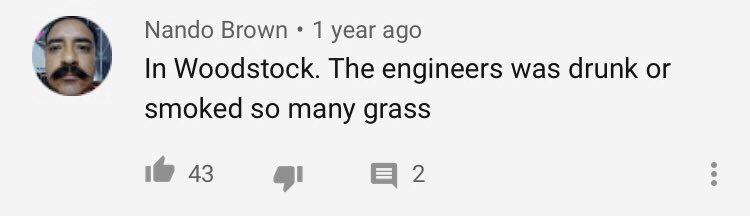 DonsDiscourse's tweet image. Youtube comments like these keep me coming back for more