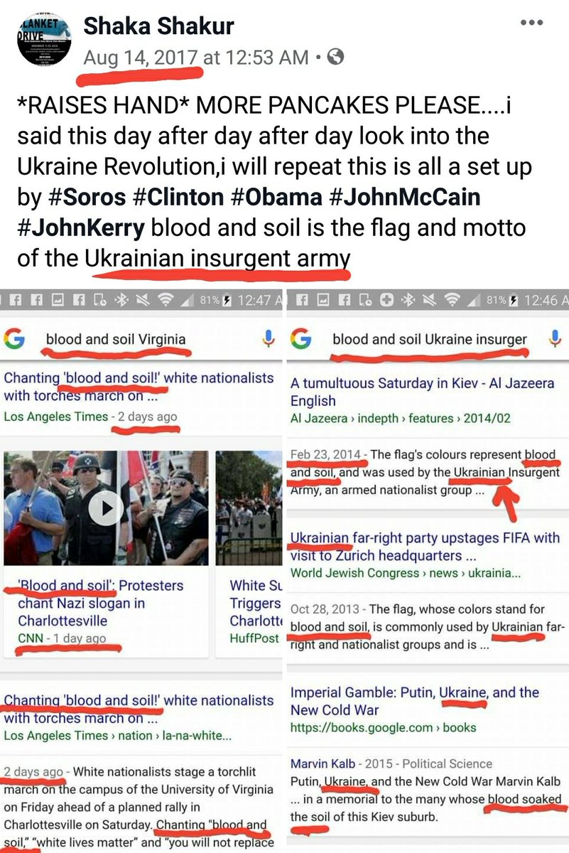 A lot of people that mention Charlottesville don't know it was a Soros program to create a "White nationalist boogie man"...it's the same blueprint they used in Ukraine