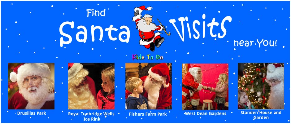 kidstodo's tweet photo. Meet #FatherChristmas in 2019. Over 60 places to visit #Santa in his #grotto this #Christmas2019 in Sussex, Kent, Hampshire and London. 
https://t.co/rxb7k5nwlg https://t.co/QNsfFQSO01