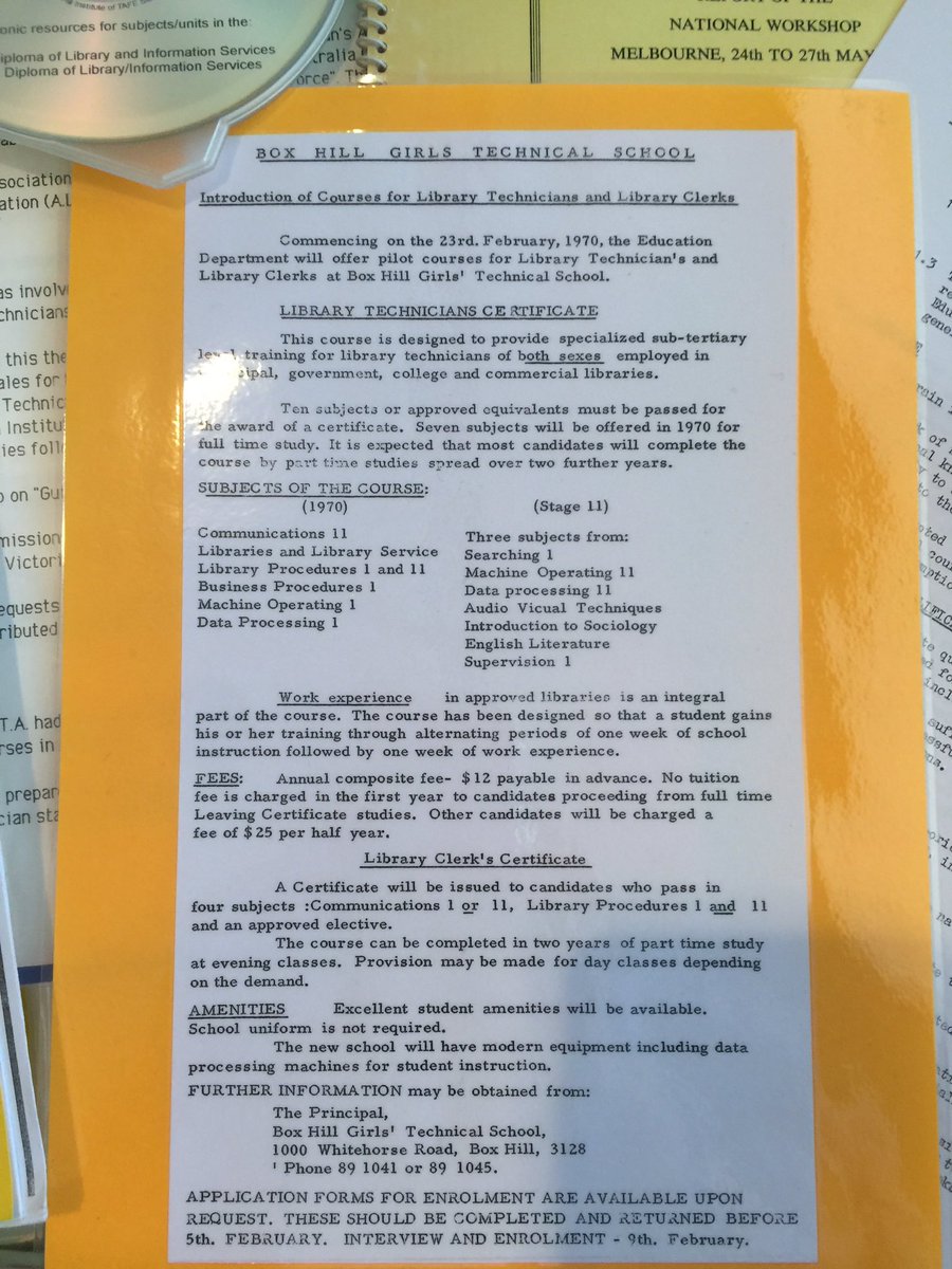 sarahslibrary's tweet image. Library Memorabilia #libtech19 #ALIA