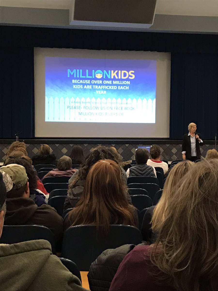 SVSDSAS's tweet photo. The Seneca Valley School District is fortunate to have Opal Singleton speaking about human trafficking. 

It’s a gut wrenching, heartbreaking topic, but it’s something we need to be aware of because it happened in every community. https://t.co/WfOizoQ8Mz