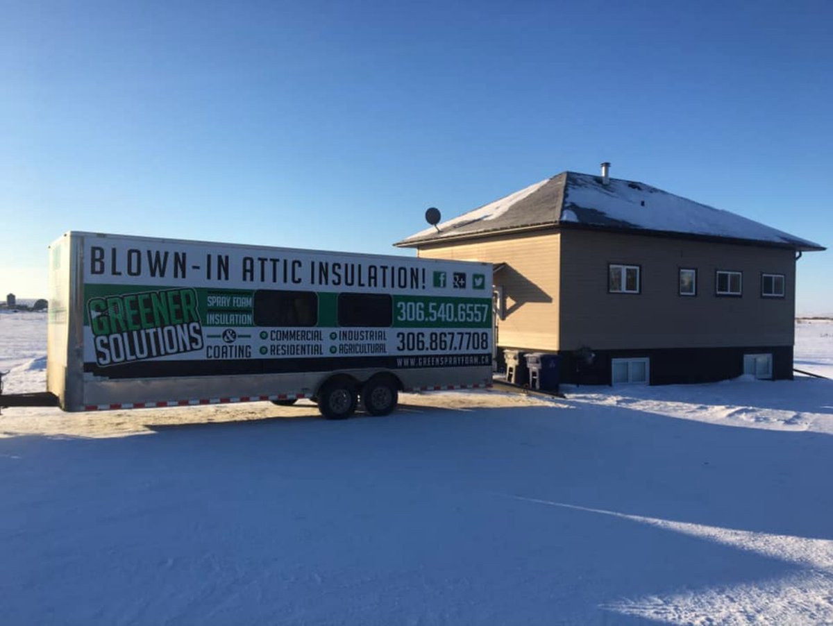 FoamGreener's tweet image. Let&apos;s get your biggest investment energy efficient #greenersolutions #sprayfoam #insulation #Saskatchewan #SkilledTrade #forhire