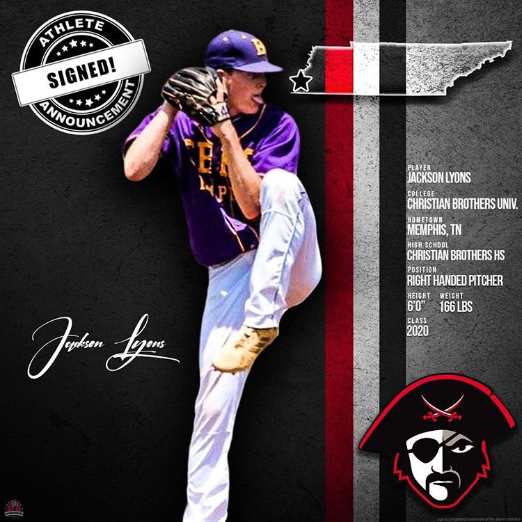 Jacksonlyons22's tweet image. It’s official. Thank you to everyone who helped me get to where I am today! #firetheCANnons #signingday #ROLLBUCS #CBUBASEBALL