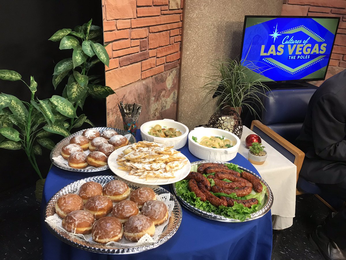 ClarkCountyNV's tweet photo. Just finished taping another  “Cultures of Las Vegas” segment, this one about the local Polish community. Look for it starting next week on Clark County TV, our podcasts &amp; our social media channels including YouTube. Thanks, @jbrownnews3lv &amp; our panelists! 🇵🇱 https://t.co/Z7hFxbRPuO