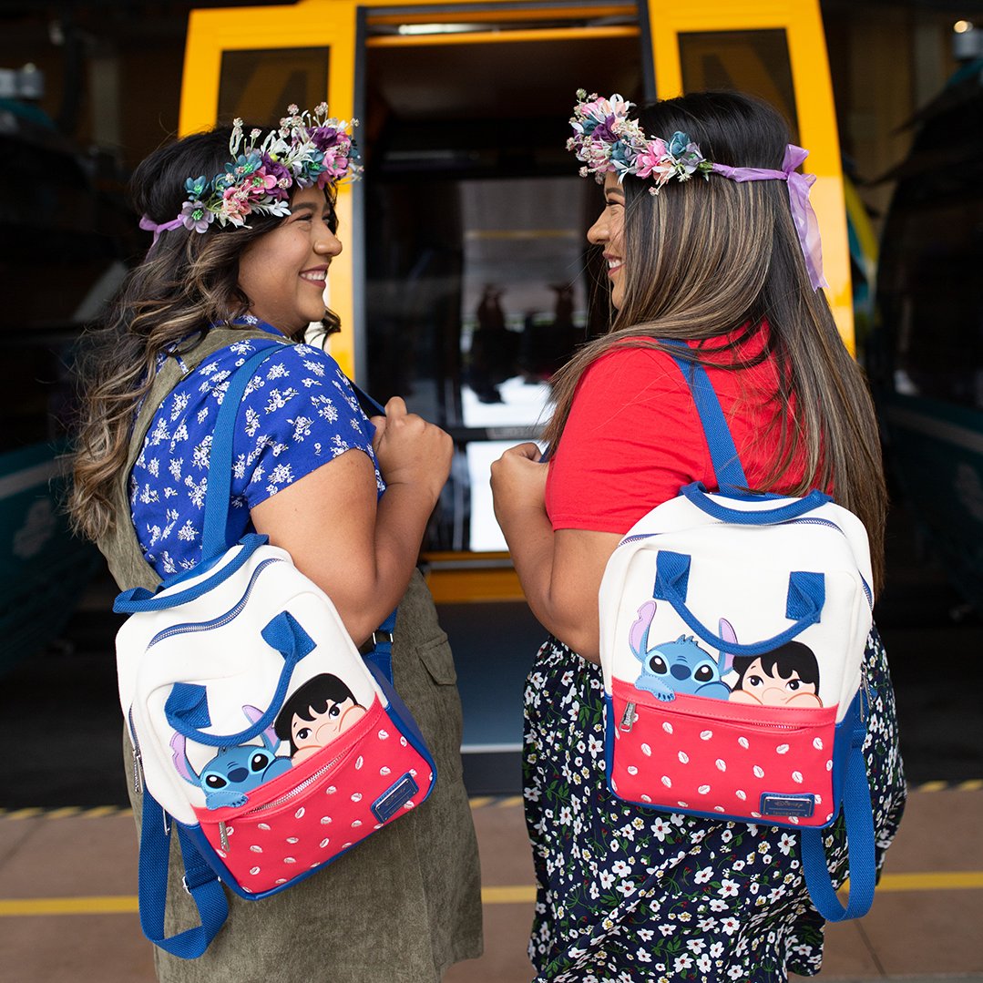 <a href="/thekingdomtwins/">thekingdomtwins</a> have each other's back like Lilo and Stich! 💕Comment with who's got your back! 

Lilo and Stitch Mini Backpack available on @shopdisney!

#Loungefly #Backpack #Disney #LiloAndStich