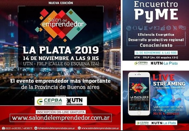 laplata24lp's tweet photo. .@Cepba realiza dos eventos en #LaPlata para cerrar el 2019: Salón Emprendedor y 1º Encuentro Pyme
https://t.co/7BAw6DT8k4 @CEPBA_Comunica https://t.co/tmhm1G6S0W