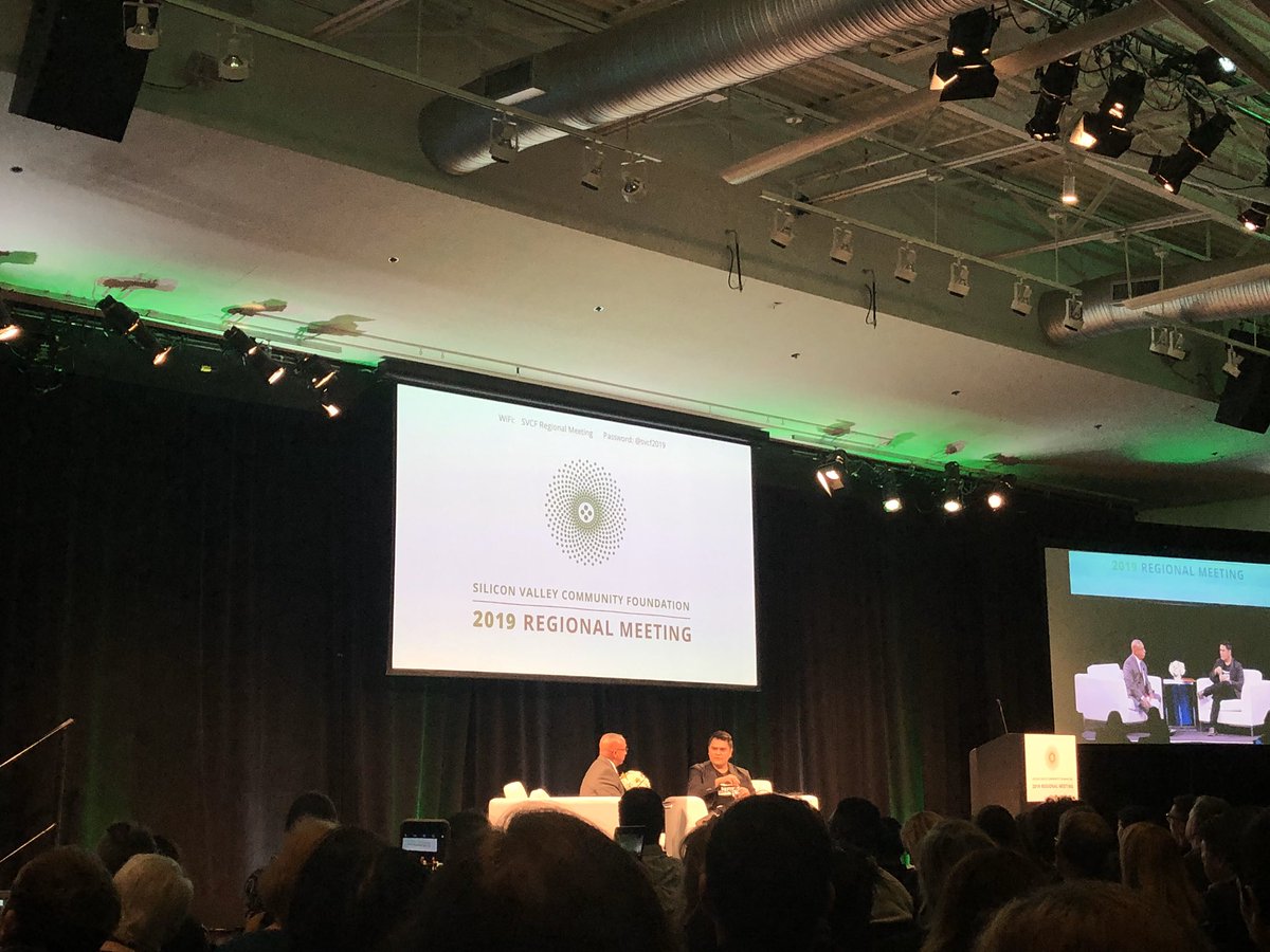 sbeges's tweet photo. Important - and timely - discussion of immigration and social justice with @joseiswriting and @newsdamian at the @siliconvalleycf #svcfrm https://t.co/yRmtX2E0c8