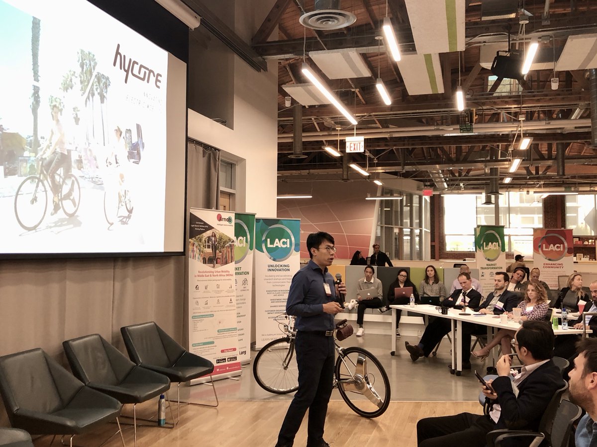laincubator's tweet photo. Meet our 2019 #LANewMobilityChallenge Semifinalists competing across 4 categories today for $25K! @RideSVP, @wiimove2, @ZealCharge, Maxwellian, Rhoman Aerospace, @electriphi, Hycore, @somerville_ev, No Traffic, @UrbanRadar_IO, Xtelligent. @LA_CoMotion @NewCities @LACIncubator https://t.co/uO5cAGS17y