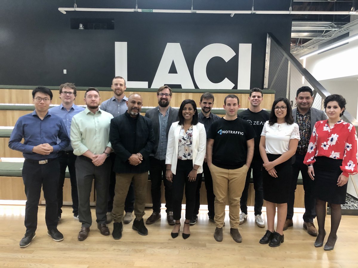 laincubator's tweet photo. Meet our 2019 #LANewMobilityChallenge Semifinalists competing across 4 categories today for $25K! @RideSVP, @wiimove2, @ZealCharge, Maxwellian, Rhoman Aerospace, @electriphi, Hycore, @somerville_ev, No Traffic, @UrbanRadar_IO, Xtelligent. @LA_CoMotion @NewCities @LACIncubator https://t.co/uO5cAGS17y