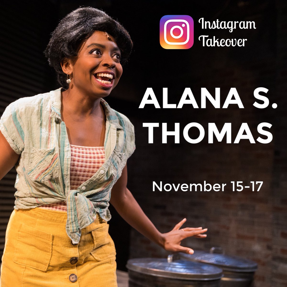 CONSTELLATIONDC's tweet photo. It’s time for another #CTCLittleShop Instagram takeover! Our Ronnette, Alana S. Thomas, will be your backstage guide all weekend long! 🌱💚 follow us @constellationtheatrecompany https://t.co/Jj7ZSADjPd