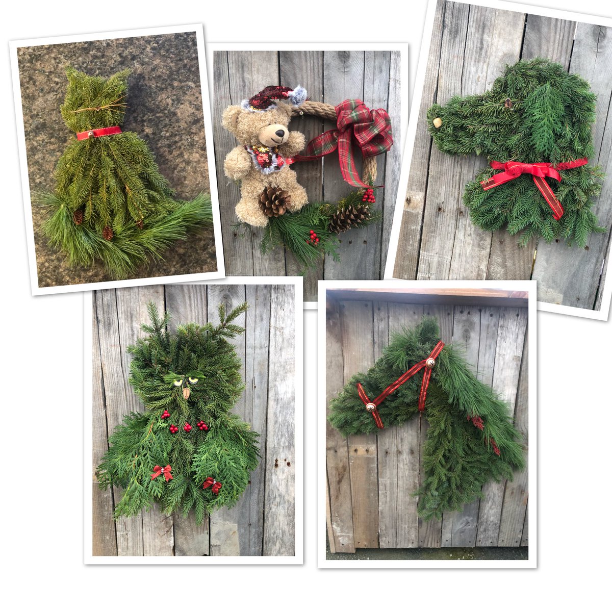 JettysLandscape's tweet photo. Trees and wreathes are making their way in!  So exciting 😃 #christmastrees #wreathes #holidaydecorating @JettysLandscape https://t.co/LE8CSfm9dV