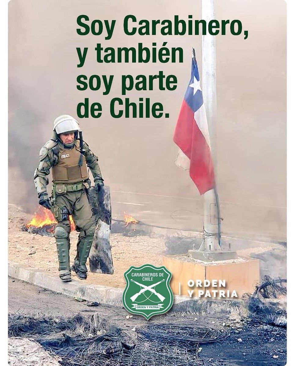 Simplemente #GraciasCarabineros