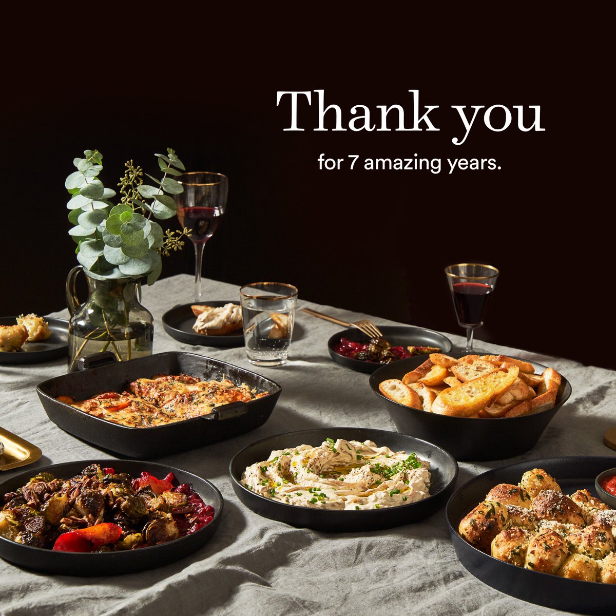 platedhelp's tweet photo. To our loyal customers, we’re sad to announce the closing of Plated’s subscription business. Thank you for welcoming us into your homes for the last 7 years. We will continue to serve our customers until our last deliveries on November 26th. https://t.co/jQkYmkA79Z