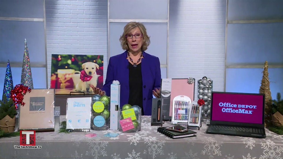 TheTechShowTV's tweet photo. On #TheTECHShow This Week: Andrea Smith And Office Depot Help Us With The Holidays | Watch Now: | #newvideo #techshow #ttstv #techshowtv #thetechshow #tech #technology #techie https://t.co/W9ESEmKVgU