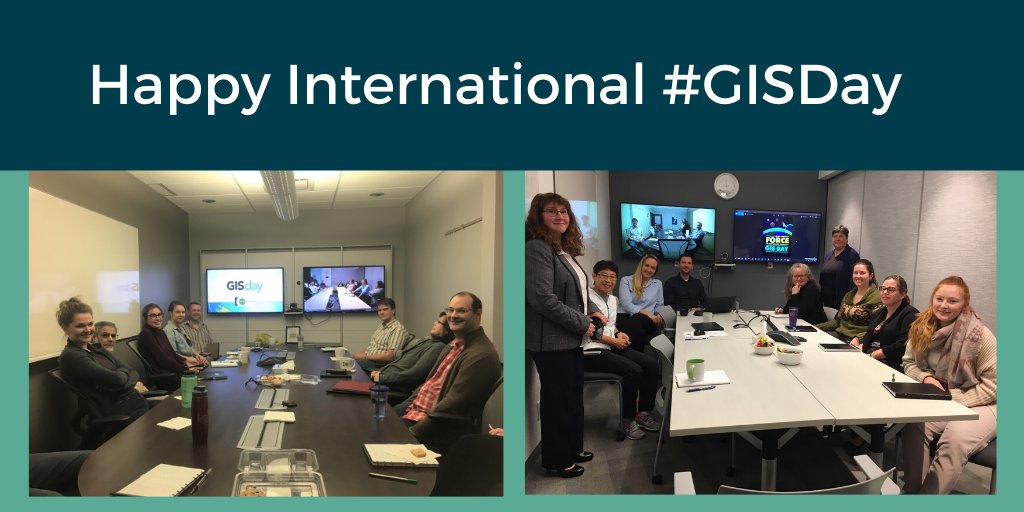 BCEnergyReg's tweet photo. Today staff found out how our GIS team is providing accurate, current, complete, and accessible geospatial data for BC's energy sector. #GISDay #trustedregulator https://t.co/5XVcT6BSlI
