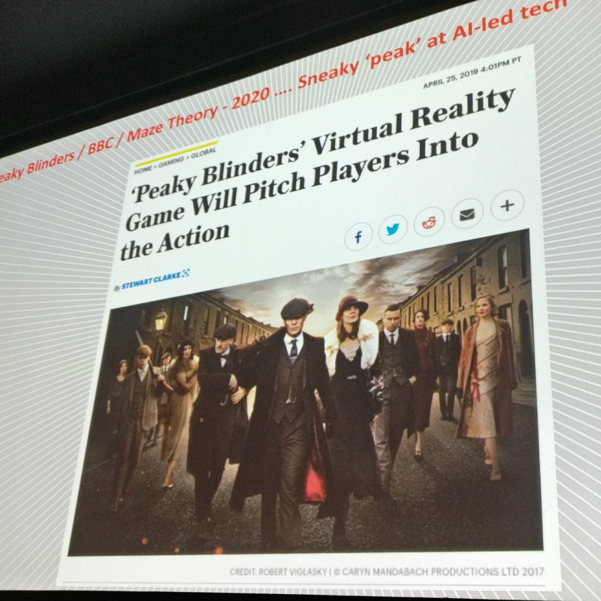 giodegas's tweet photo. Attending #VRCAI2019 Keynote speech from @mukiapproved https://t.co/KPyvDcSZXn