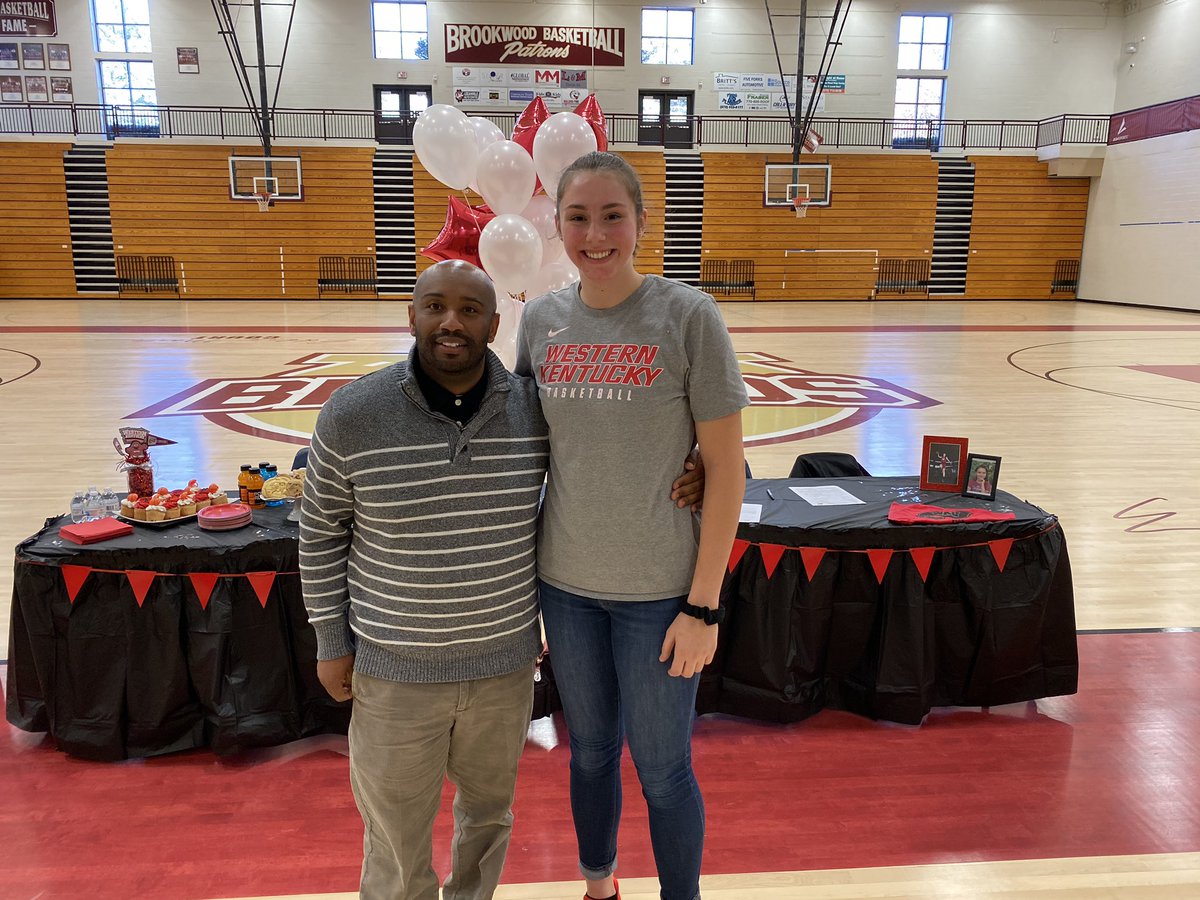 I am OFFICIALLY a Hilltopper! Such an amazing memorable day. Big THANKS to my amazing family for their time and effort they’ve put into my signing day & to all of my friends for being there for me. ❤️ #GoHilltoppers #WKU #NSD19 #wbb