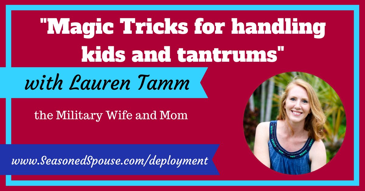 Being a solo parent during deployment is HARD.
Milspouse Lauren Tamm of <a href="/mommilitarywife/">Lauren Tamm</a> shares her secret tips for handling tantrums and deployment challenges in the Deployment Masterclass:
SeasonedSpouse.com/deployment/

#milso #milspouse #mom #soloparent #ThisisDeployment