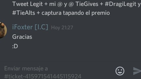 Foxtercit0o's tweet photo. @Dragice77_YT @TieGives_ #DragiLegit #TieAlts Gracias ! https://t.co/RZ5uHaHCnF