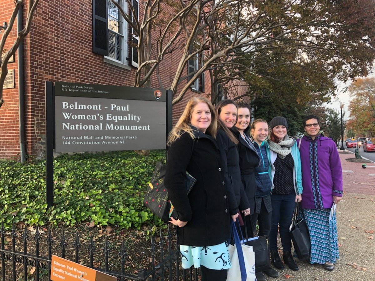 Women haven't always had the opportunity to travel to our halls of power, were grateful to be here advocating for our fishing communities.