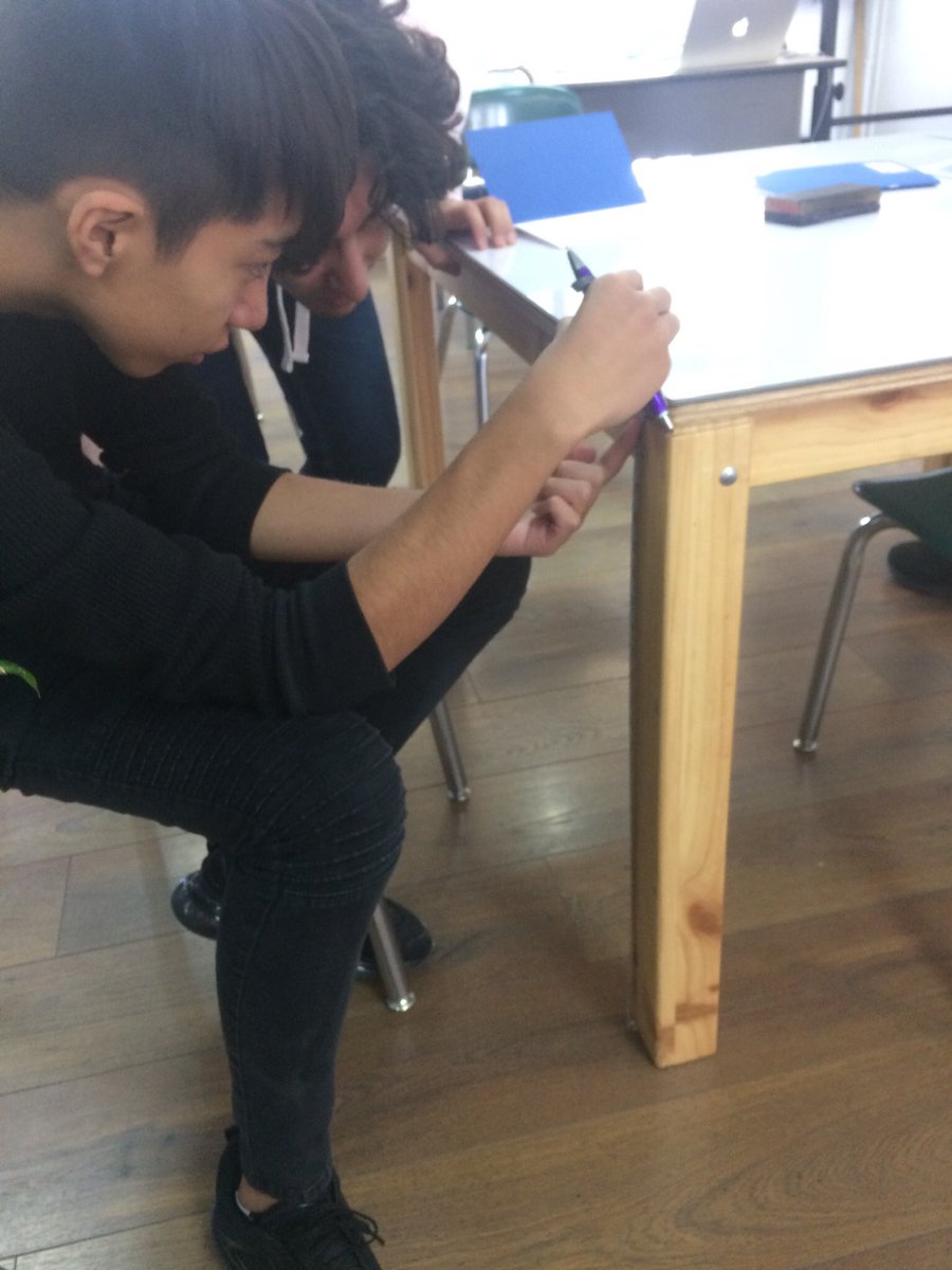 EnglehartJordan's tweet photo. My HS Design Tech students are investigating furniture on campus, so they can design and build the furniture for our Design Lab remodel.  Inquiry in action!  #ACmakerspace @acotopaxi https://t.co/TqVRp12qSu