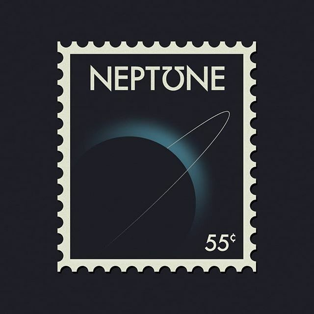 TurnToSideB's tweet photo. A postage stamp I created from Neptune for last week's Dribble Weekly Warmup. Would be super stoked to have some ol'fashion snail mail coming from out distant cousin in the solar system. 
Where would you be stoked to get postage and a stamp from?
°
°
°
#… https://t.co/DFUCS4Z5iW https://t.co/uXME25fKTh