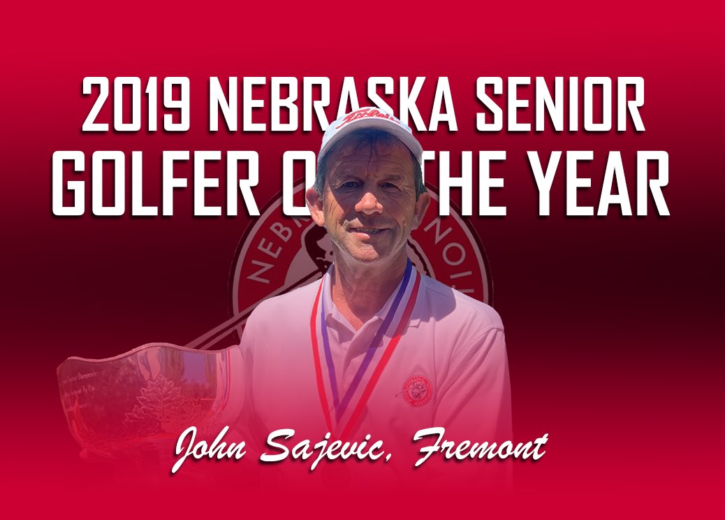 NGAgolf's tweet photo. Not 2...Not 3...Not 4...Not 5...Not 6....

John Sajevic continues his dominance with his SEVENTH Nebraska Senior Golfer of the Year award. https://t.co/MrbiFu7PsH