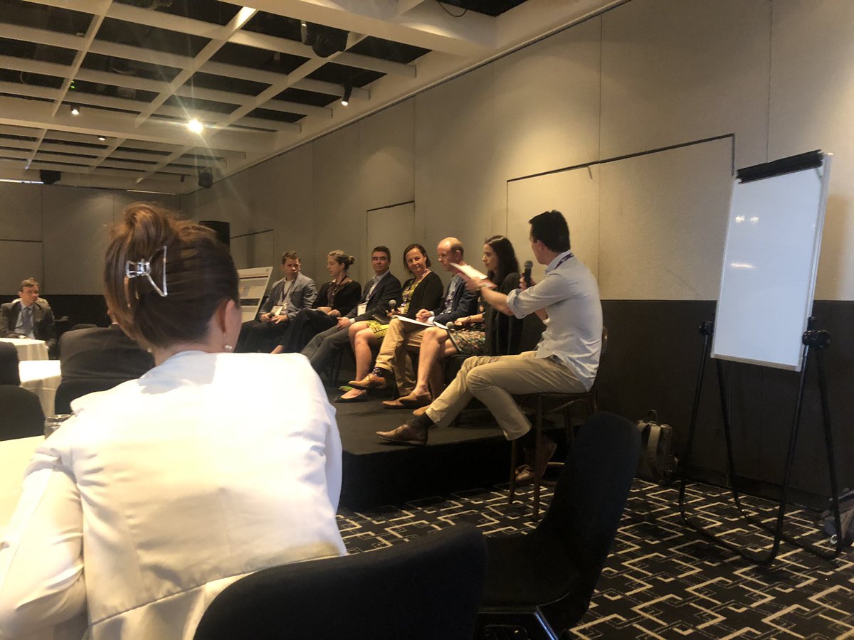 AdamVerwey's tweet photo. My excellent co-MD Kirstin Hunter reminding HESTA that $1bn @myfuturesuper has more invested in impact than the $50B HESTA. Time for super funds to think more about what’s actually good for their members #ImpInvSummit https://t.co/kKQAadhpKp