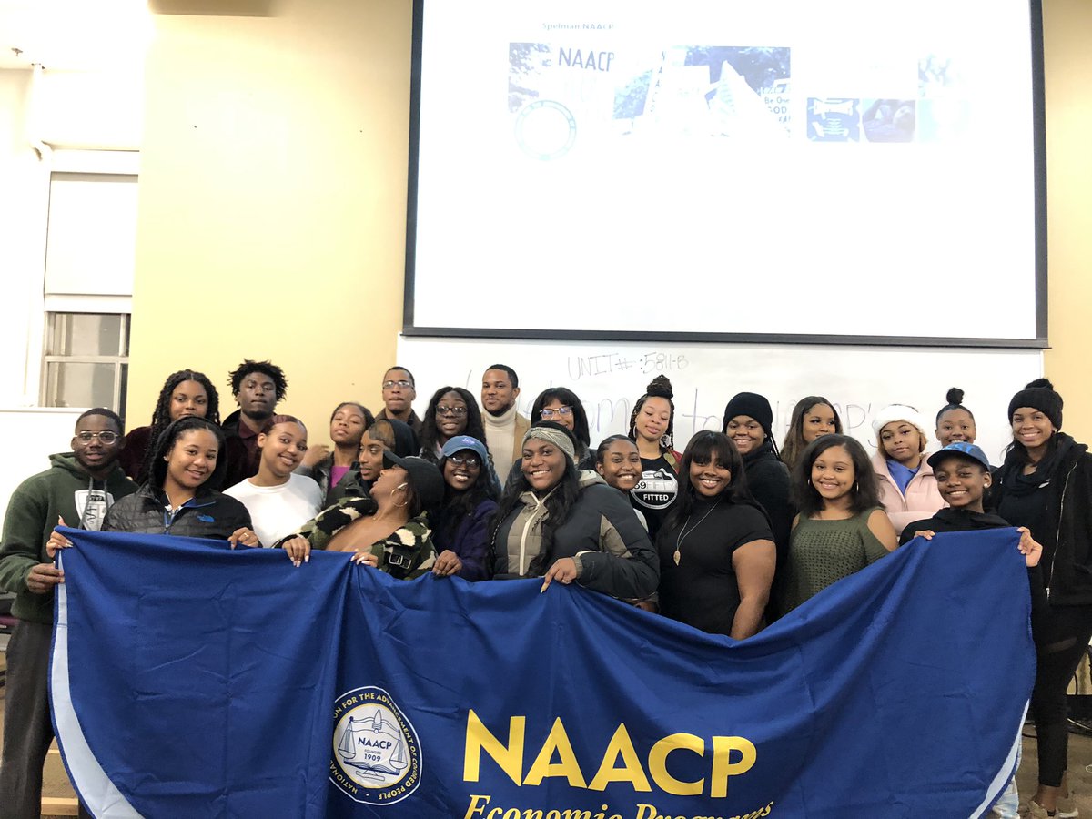 Spelman NAACP tweet media