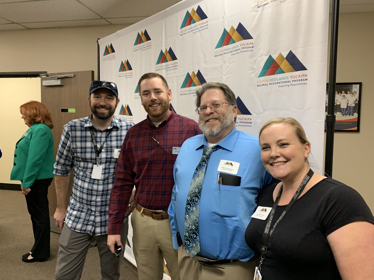 CRYROP's tweet photo. #CRYROP Meet and greet with our new Superintendent Tracie Zerpoli tonight.  Bringing educators, staff and community members together. #Proud2bROP @ColtonJUSD @RedlandsUSD @YucaipaCalimesa @valleycollege @MyCraftonHills @RCCDistrict @chaffeycollege https://t.co/Mhqm1x9aOw