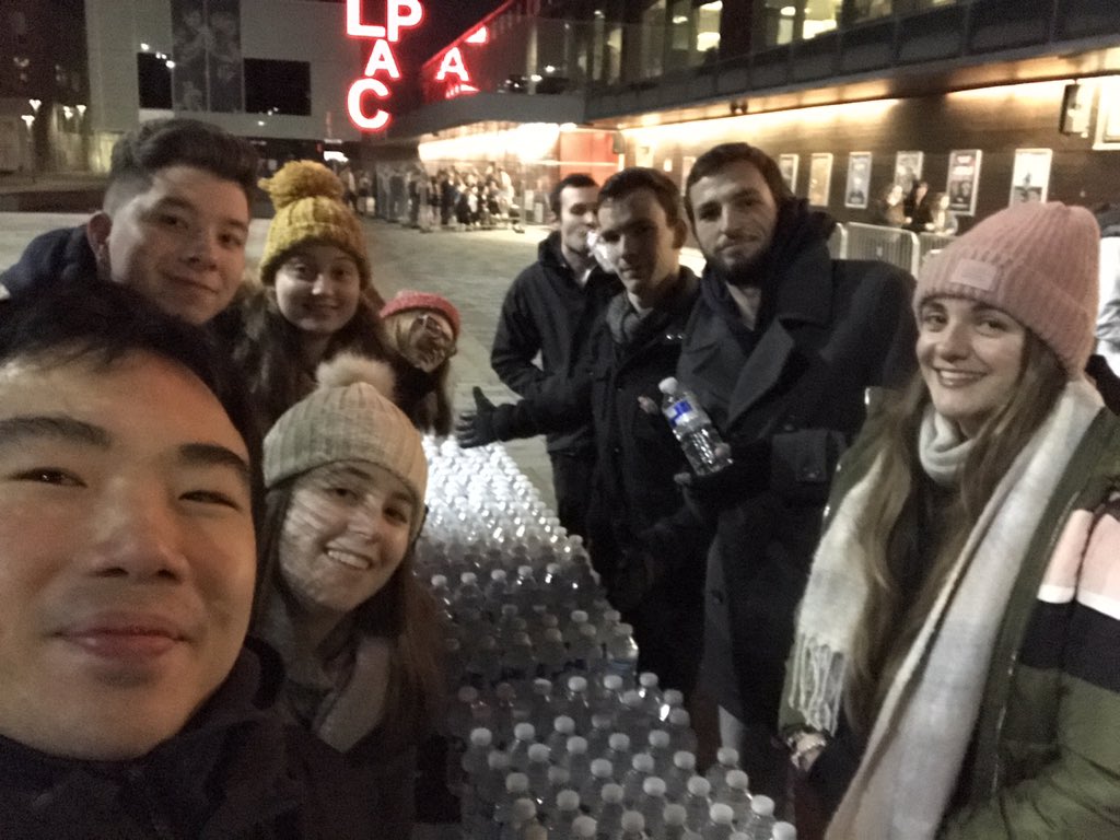 ulcu's tweet photo. Come and grab your free bottle of water when you leave quack, they are also 100% recyclable 🎉🎉😁 #freewater #wearelincoln #quacklinc https://t.co/0SblN6DKQz