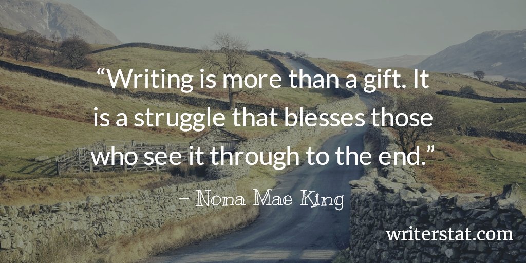WrtrStat's tweet image. It&apos;s never too late to start writing or to finish your novel. Whether you started your story a few weeks ago, a few months ago or a few years ago. No matter how young or how old you are. There&apos;s still time. -Wrtr #amwriting #nanowrimo19...Be Writing.