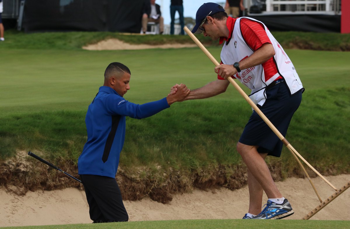 Golf Australia ⛳️ (@golfaust) on Twitter photo Australia... HAVE YOU SEEN THIS MAN?! 👀
Absolute legend Adem Wahbi is back in 2019 to play in the #AAAC and he's desperate to be reunited with his caddie from <a href="/AusOpenGolf/">Australian Open</a> last year... but we need help tracking him down! 😁
Please help us find Adem's super caddie! 🤞😅 Australia... HAVE YOU SEEN THIS MAN?! 👀
Absolute legend Adem Wahbi is back in 2019 to play in the #AAAC and he's desperate to be reunited with his caddie from <a href="/AusOpenGolf/">Australian Open</a> last year... but we need help tracking him down! 😁
Please help us find Adem's super caddie! 🤞😅