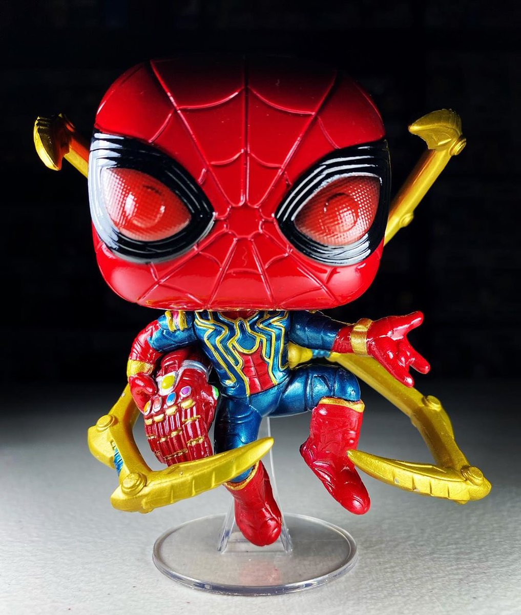 funko pop iron spider endgame