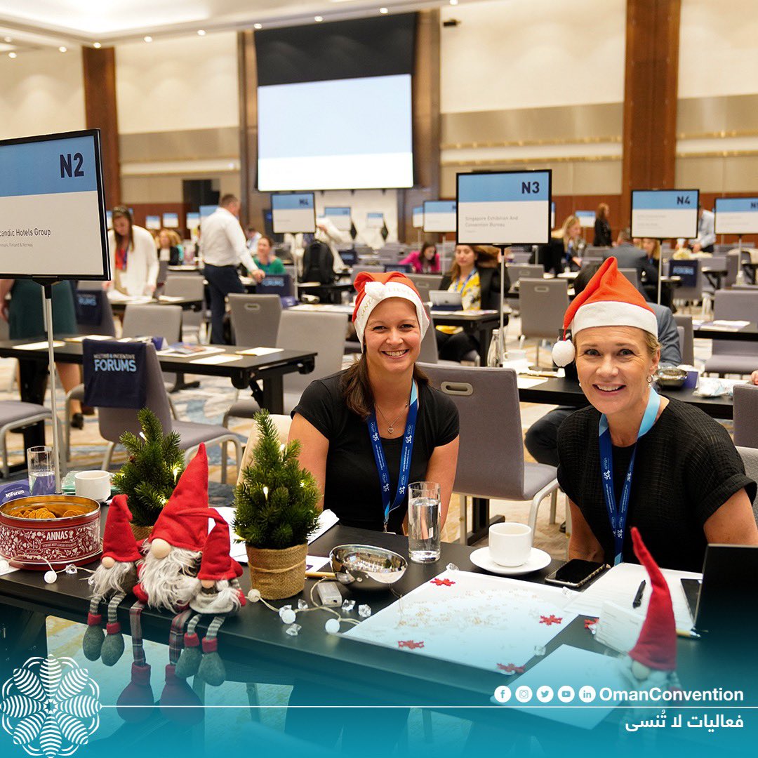 OmanConvention's tweet photo. 400 مؤسسة سياحية عالمية تشارك في منتدى الاجتماعات والحوافز في قاعة المناسبات الكبرى بالمركز.

More than 400 international companies, establishments and organizations participating in @MIForums at the Grand Ballroom
  
#MIFmuscat 
@OmanTourism https://t.co/Fw1MYW7WWr
