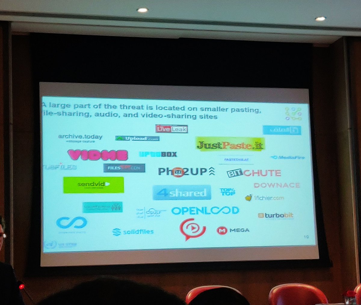 sagared's tweet photo. Interesting session on how tech companies/civil society/governments can tackle the terrorist use of internet while respecting human rights. #techagainstterrorism https://t.co/e78IBNTJyC