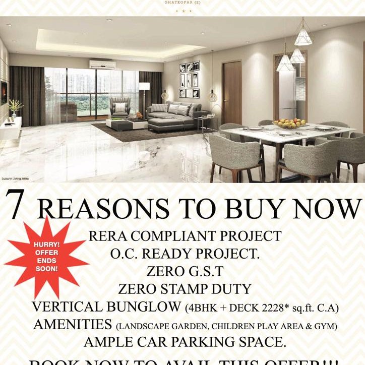 Last two days to avail the offer
Limited Inventory left
Book your visit now
#luxuryliving #spaciousapartments #4bhkapartments  #lavishlifestyle 

RERA NO: P51800006809
maharera.mahaonline.gov.in