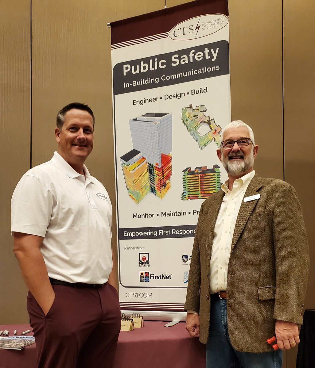 CTSMobility's tweet image. CTS Kern Davis, VP Bus Dev and Paul Adams, FL Director of Sales today at the Emerald Coast Emergency Services Conference, Panama City Beach, FL.

Two full days of training sessions were provided to First Responders and Public Safety officials. 

CTS...Empowering Mobility