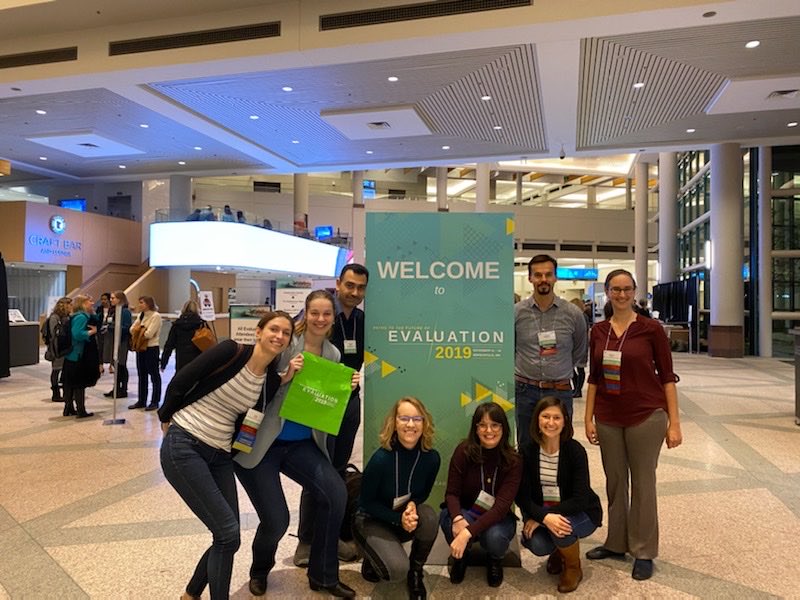natrisilla's tweet photo. We are here at #eval19 and ready to learn and share! https://t.co/OgZjuQwd1v