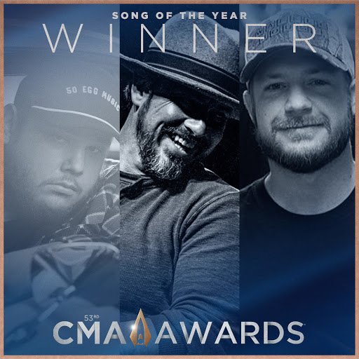 CountryMusic's tweet photo. The #CMAawards Song of the Year winner is... "Beautiful Crazy" written by @LukeCombs, Wyatt B. Durrette III, and Robert Williford! Congratulations! 🏆 https://t.co/oVAs263Mp6