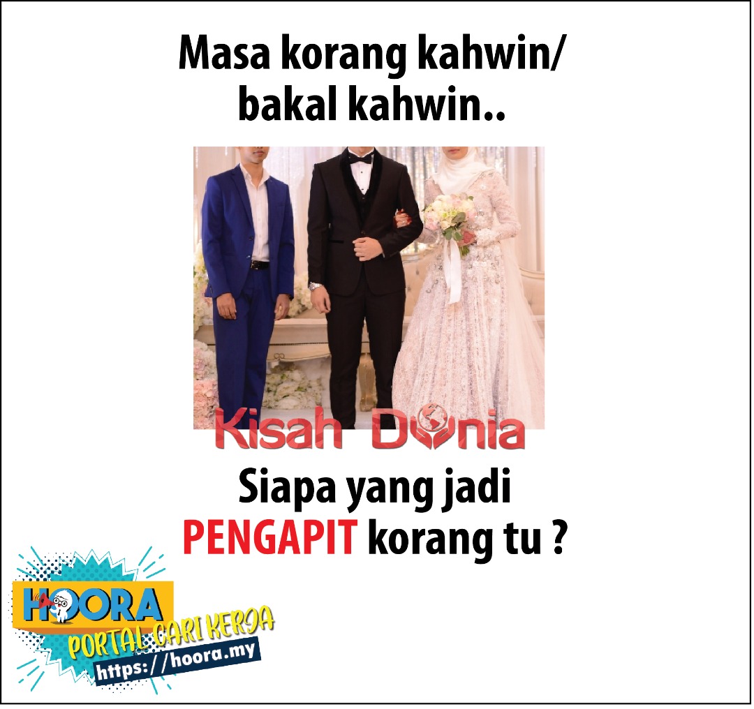 kisahdunia_com's tweet image. Siapa yang jadi pengapit korang tu ? Kawan ke sepupu ke adik beradik korang ?
#kahwin #pengapit #sepupu #kawan #adik #kakak #abang
#KisahDunia
#lawakdboom