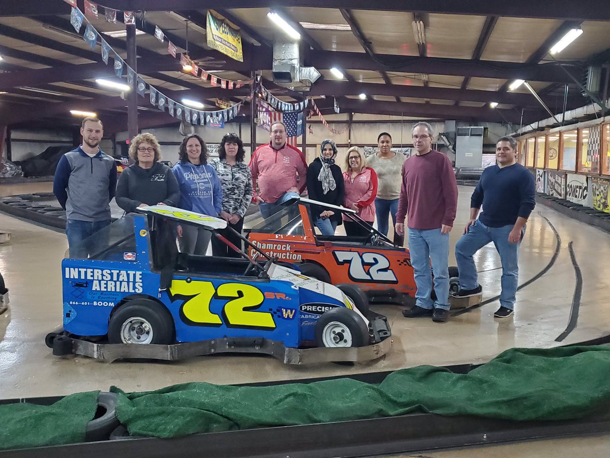 cdefrain17's tweet image. Team building event today at @ssspeedways in Stroudsburg. We highly recommend it to all LVRG team members #BottomlessFun

We had a great meal at @RStroudsburg first #Yummm 🏁🏁

@NikkiB18598798 @nancyjo763 @SoonasraShabnam @CDKJudoqa @anneolah @suz452 @HRATYOURSERVICE