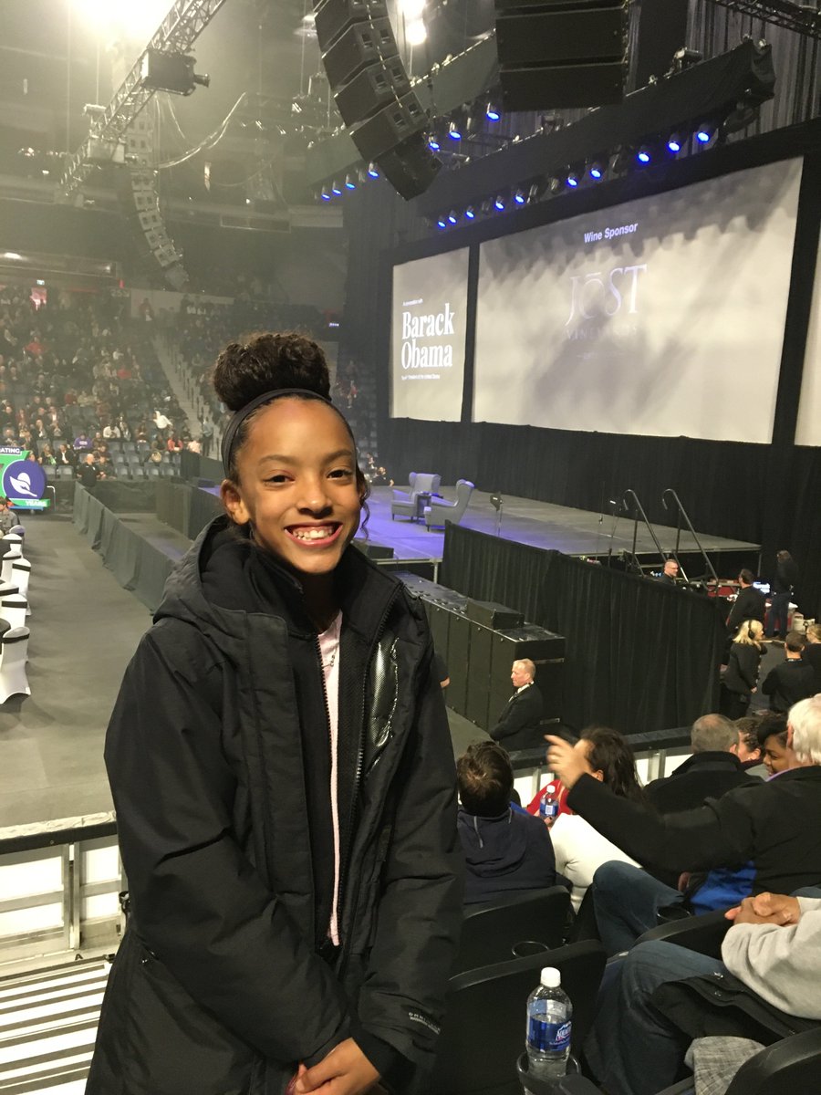WedderburnEve's tweet photo. @BarackObama You were amazing this evening! Thank you for coming to Halifax and sharing your messages of hope and kindness! We may not have met tonight but I haven't given up! Thank you to everyone who has taken the time to watch my video and encourage me to keep going! https://t.co/IAwMXk0AEx