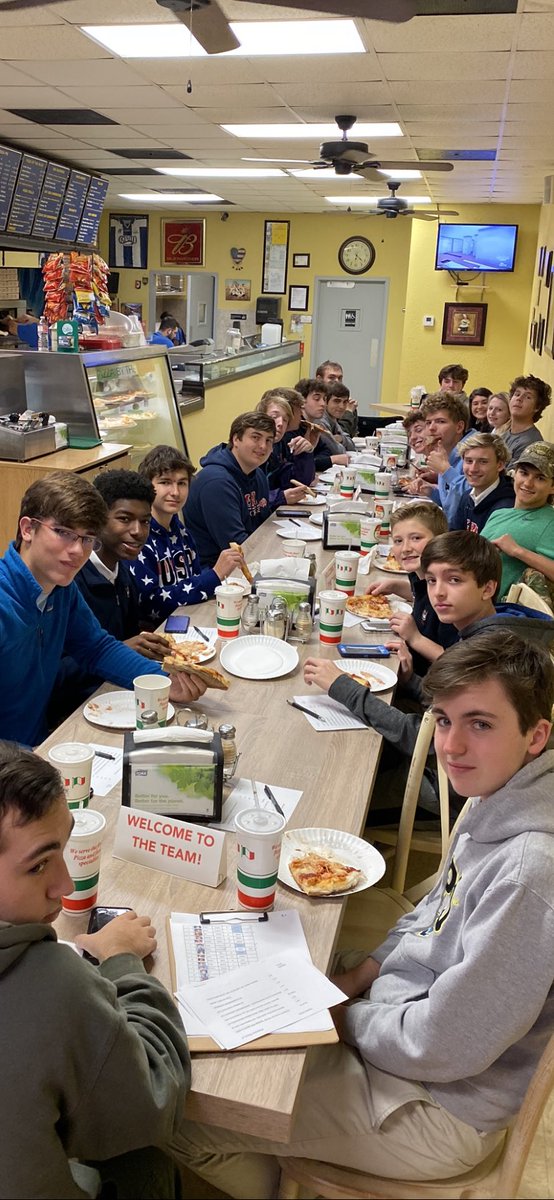 SBA_Lax's tweet photo. Eagles had fun tonight welcoming the new players to the team. We have some awesome young athletes joining the LAX nest. Congrats to Owen Hensley for scoring highest on the lax IQ pop quiz. Prize hoodie coming your way! We’re looking forward to a great 2020 SBA lacrosse season! https://t.co/HNzlvuKzYJ