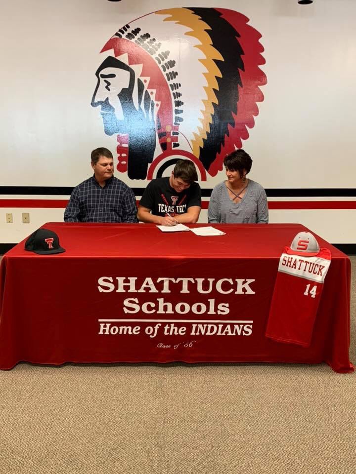 Historic day at SHS! Seniors, John Bay and Brendan Girton, signed their National Letters of Intent to play NCAA Division I collegiate baseball. John has committed to the OSU Cowboys, and Brendan will become a Texas Tech Red Raider! Congratulations to two very deserving young men!