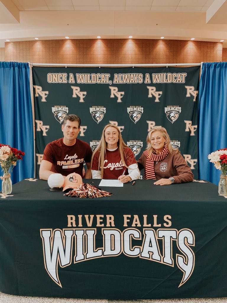embanitt's tweet photo. Officially a Rambler!! Thank you to all my coaches, friends, and family for supporting me and helping me get to where I am today! Blessed to have this amazing opportunity and super excited for 2020! #nunccoepi #goblers 💛🐺 @RamblersWVB @Kokorovb @RFHSVball https://t.co/DdZHQdDQpj