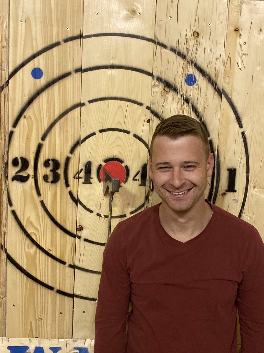 PatrickStasko's tweet photo. Hitting the target with @advizex and the team https://t.co/ggJMiylFg8
