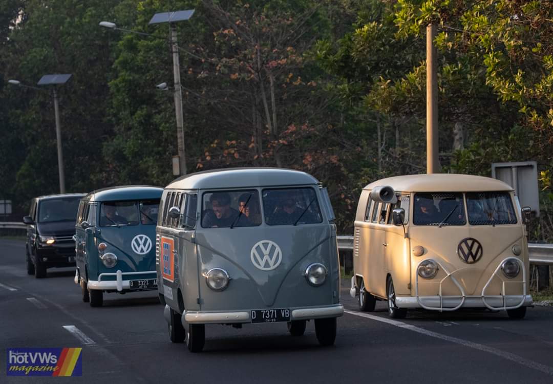 Terror Garage VW road trip from Bandung to Yogyakarta, Indonesia. 