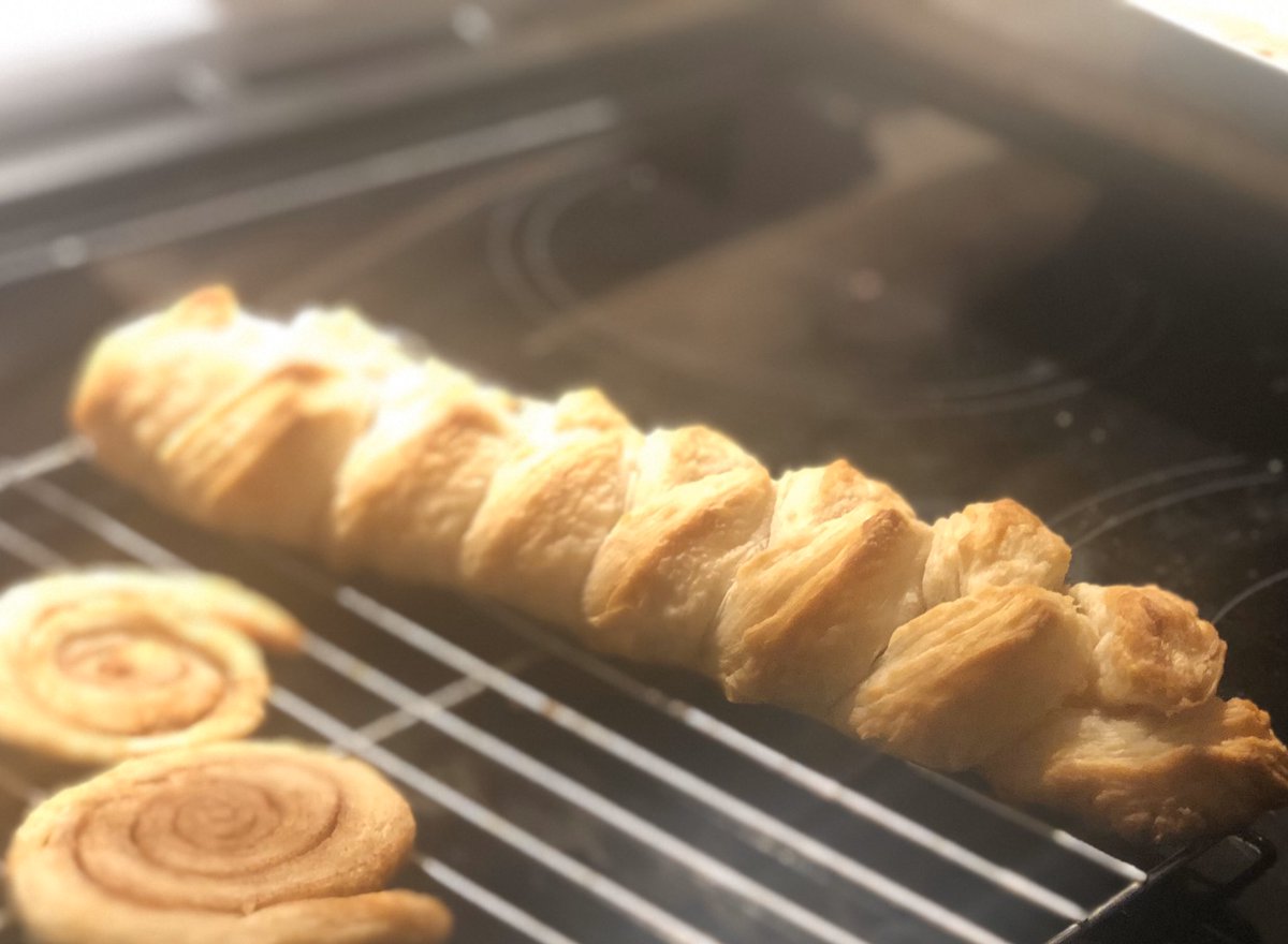 Tiffany Ott (@techieteachott) on Twitter photo First time attempt at full puff pastry! Can’t wait to eat it when it cools down! First time attempt at full puff pastry! Can’t wait to eat it when it cools down!
