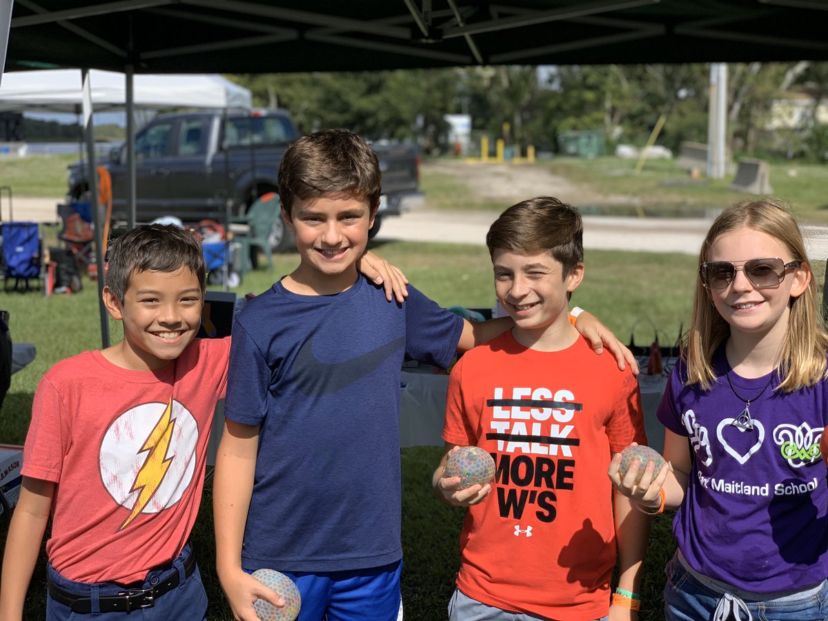 ParkMaitland's tweet image. Our 3rd-6th Graders designed &amp;amp; led out of this world creative booths at @OrlMakerFaire this past weekend! Booths included stress balls, sock puppets, rockets, robot courses, plush figures, &amp;amp; space! Thank you @ParkMaitland  community for supporting this event! #MFO2019 #LearnPM